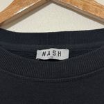 NASH Black Crewneck Sweatshirt Size Large XL Nashville Tennessee Sweater Photo 1