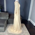 Women’s Full Length Chiffon & Lace Dress Mother of the Bride or Groom Size 10 Photo 4