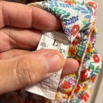 Floral Wrap Dress Womens Size Large Red Photo 2