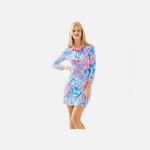 Lilly Pulitzer Sophia dress pop pop baby blue boat neck Photo 1