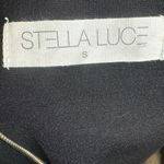 Stella Luce black uneck sheath dress size small Photo 8