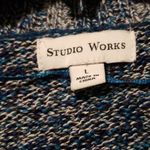 Studio Works  Heathered Denim Blue Chunky Cardagin Photo 2