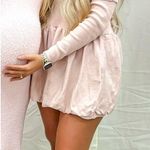 Off the shoulder bubble dress Pink Photo 0