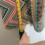 prAna  Ariel Toas Print Green Athletic Built In Bra Dress Size Xs Geometric Photo 7