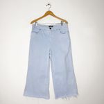 Kut From The Kloth  Meg Fab Ab Wide Leg Jeans Light Blue Size 14 Photo 3