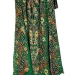 INC International Concepts Green Envy Indian Summer Midi Dress 6 Photo 0