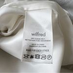 Wilfred Aritzia Margaux Blazer in Heather Cloud White Size 8 Photo 14