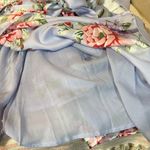 Lulus NWT  Floral Halter Top Swing Dress Tie Back Lined Size Small Photo 8