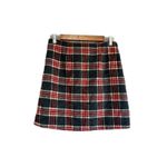 Active USA  Plaid Mini Skirt Zipper Front Women's Medium Photo 5