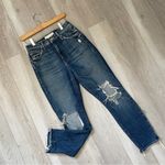 Mother Superior Jeans the swooner crop distressed womens Blue (size 25) designer Photo 4