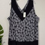 Lane Bryant NWT  Black and White Floral Tank Top plus size 28 Photo 0
