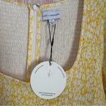 Lost + Wander  Sweet Summer Daze Midi Dress Yellow White Floral Size S Photo 8