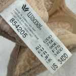Wacoal 34DD Nude Beige Lace Strapless Bra Rose Floral Pattern Padded Photo 2