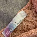 FP Beach  Peach Orange Pink Pullover Round Hem Tank NWT Knit Small Casual Preppy Photo 6