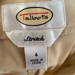 Talbots Beige Women's Stretch Wide Leg Dress Pants Size 4 Photo 10