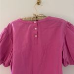 olivia james the label short sleeve hot pink shirt size L Size L Photo 4