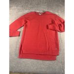 Vineyard Vines red  cotton sweater Chunky oversized Women's Small‎ Photo 1