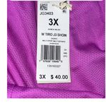 Adidas  Size 3X Purple Burst Multi Sport W/Tiro J3 Shoin Shorts. MSRP $40 New Photo 3