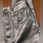 We The Free Free People Phoenix Coated High-Rise Skinny Jeans in Silver Size 27 Photo 10