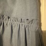 Tuckernuck sleeveless shirt dress with ruffle detail. Size medium. Photo 1