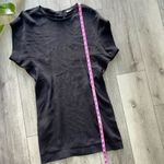 Balenciaga  Silk Mini Shift Dress Black 38 Photo 6