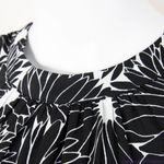 Daniel Rainn  black and‎ white floral print dress, women's size M Photo 12