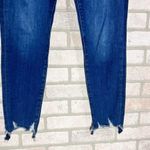 J Brand 835 Midrise Crop Skinny Shark Bite Hem Jeans in Galaxy Wash Size 28 Photo 4