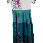Spirit Mirabel  Halloween Multicolor Floral Dress costume M embroidered Disney Photo 0