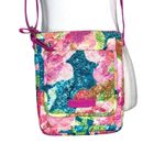 Vera Bradley  Iconic Mini Hipster Crossbody Purse RFID Superbloom‎ Quilted Floral Photo 10
