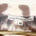 Young Fabulous and Broke  Orange Rowan Crew Terry Henna Pluto Tie Dye Sweatshirt Photo 3