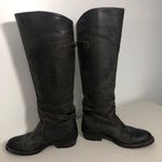 Frye  Dorado Suede Tall Riding Boots Buckle Size 6.5 Photo 2