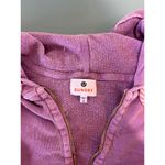 Sundry  purple hoodie size 4 full zip oversized cotton Photo 3