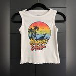 Netflix STRANGER THINGS  Graphic Women’s Tank Top Sz Small EUC Photo 1