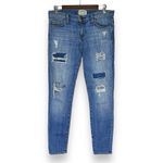 Current/Elliott  | The Stiletto Vintage‎ NY Repair Cropped Jeans 29 Distressed Photo 1