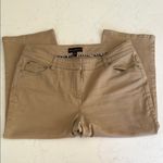 Dana Buchman Dana Bachman Tan Straight-Leg Capri Jeans.  Size 12. Photo 3