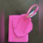 Kendra Scott  Luggage Tag and Passport Holder in Pink NWT Photo 1