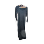 SheIn  Black Long Sleeve Maxi Dress Small Photo 1