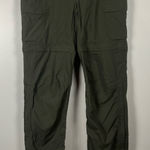 Rei Co-op  women’s green convertible green hiking pants / shorts size 4 Photo 0