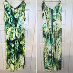 NWOT IC Collection Green Abstract Tie Photo 2