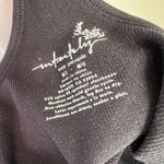 Free People Intimately Women Tank Bella Seamless Rib Crop Top Black Size M/L Photo 3