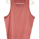 Lululemon Pink TRAIN TO BE TANK Seamless Athletic Workout Photo 0