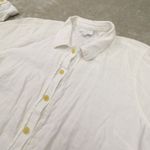 J Jill Pure Jill White Linen Tunic Shirt Dress size Small Lightweight Beach Photo 2