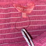 Simply Southern  Vibrant Pink Tiered Mini Skirt Photo 1