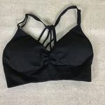 Athleta Black Women convergence sports bra size Small EUC Photo 5
