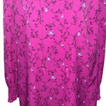 Ava & Viv  Boho Bird Print Peasant Blouse Photo 4