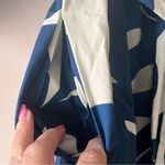 SEVENTY VENEZIA Tropical Leaf Maxi Dress Women’s‎ SIZE 42 LARGE vacation NEW Blue Photo 4