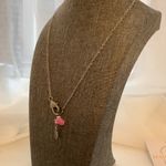 Handmade Cat pendant pink quartz necklace Photo 2