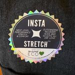 Wallflower Women Juniors Romper Black Denim Stretch Jean Overalls Bibs NWT Large Size undefined Photo 1