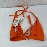 Split Orange Disco Halter Bikini Top‎ Size XS NWT Photo 5
