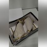 Nine West  Women's Gold Reina Ankle Strap High Stiletto Heel Sandals sz 10 New! Photo 1